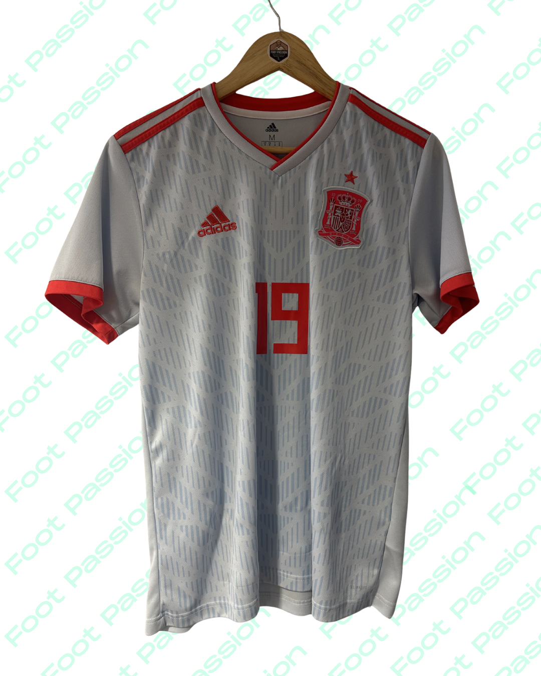 2018/19 Espagne Maillot Away - Diego Costa #19 - (L) - 9/10