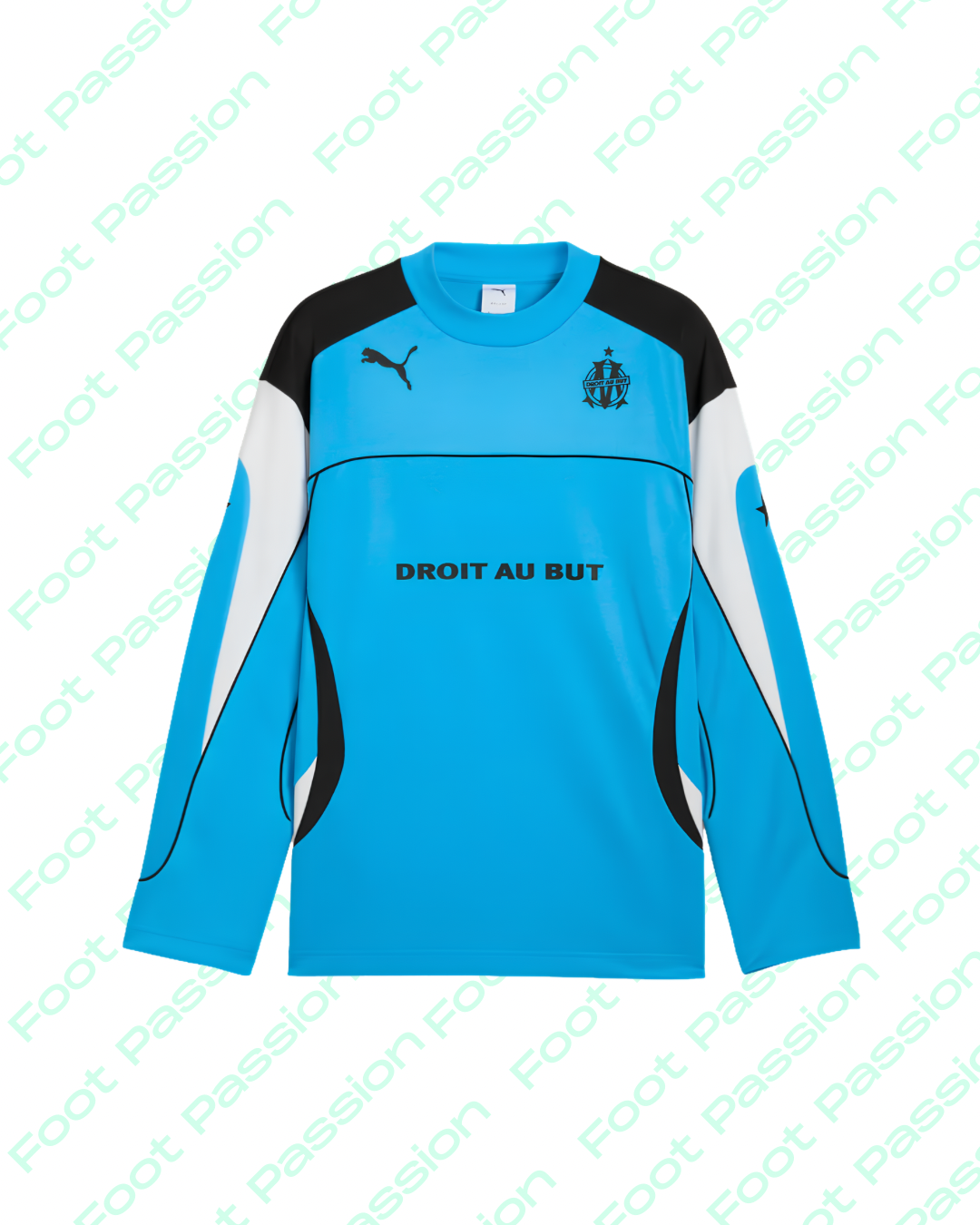 2025/2026 - MAILLOT PUMA - OLYMPIQUE DE MARSEILLE CULTURE UNISEX BLEU - (XS) - 9/10