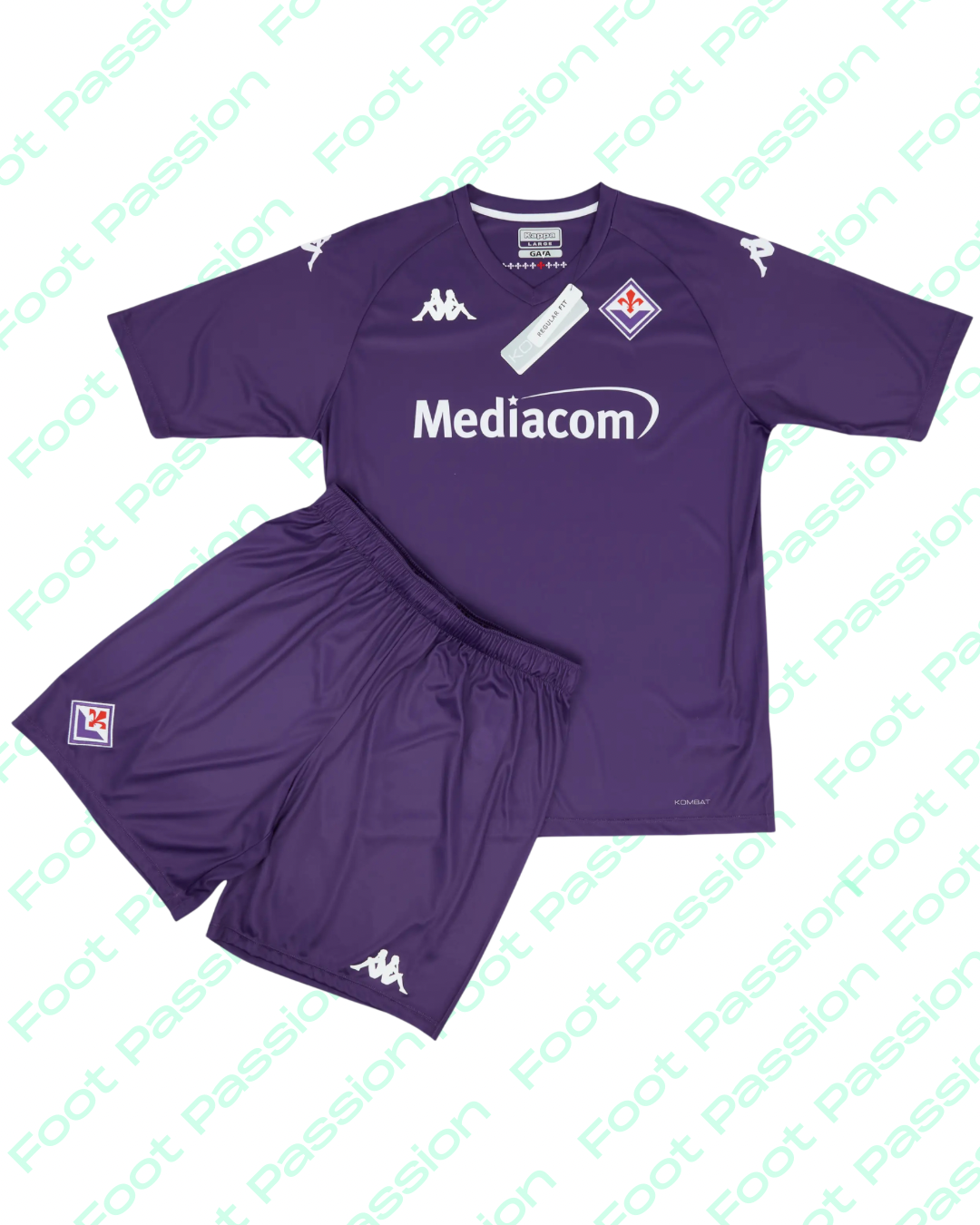 2024-25 Fiorentina Home Maillot & Short Kit (L)
