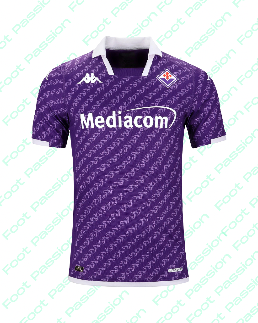2023/24 - ACF Fiorentina - Maillot Kombat Home (XL) - 8/10