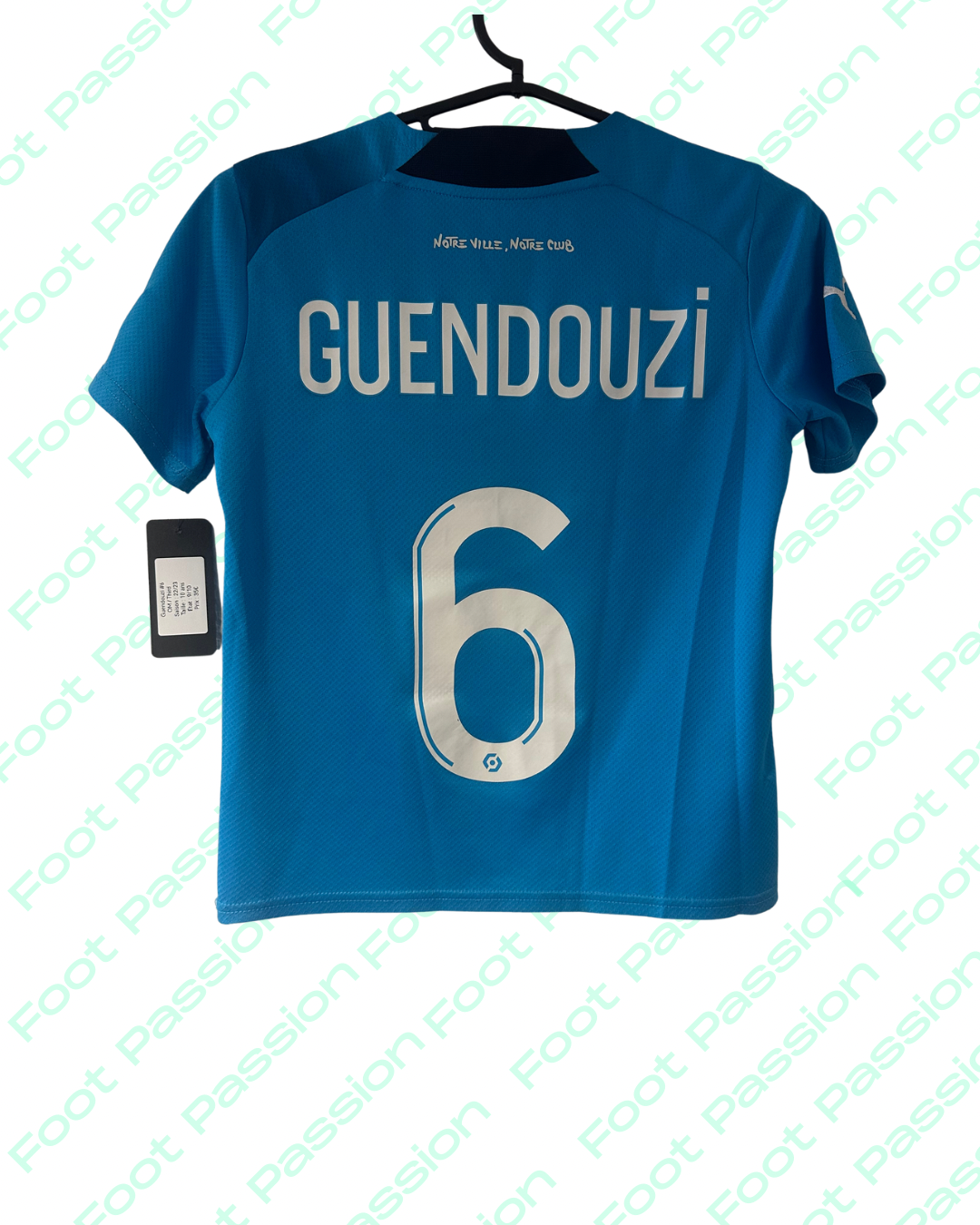 2022/23 - OM Third- Guendouzi #6 (10ans)