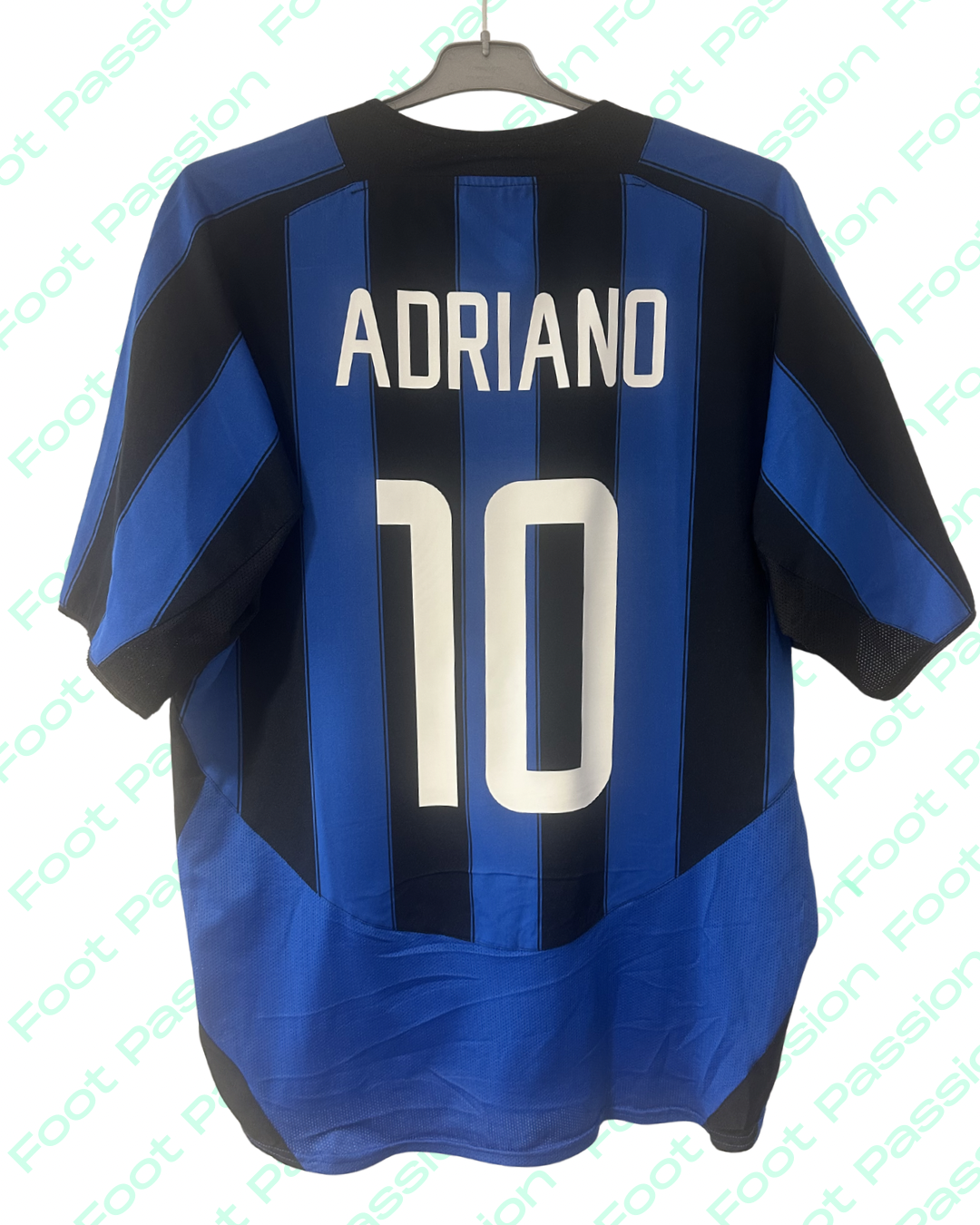 2003/04 - Inter Milan Home Shirt - Adriano #10 (L) - 9/10