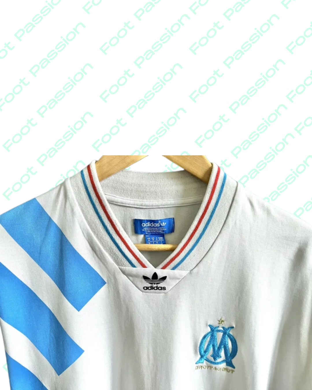 1993 -  Olympique Marseille anniversaire 20 ans - réédition (M) - 9/10